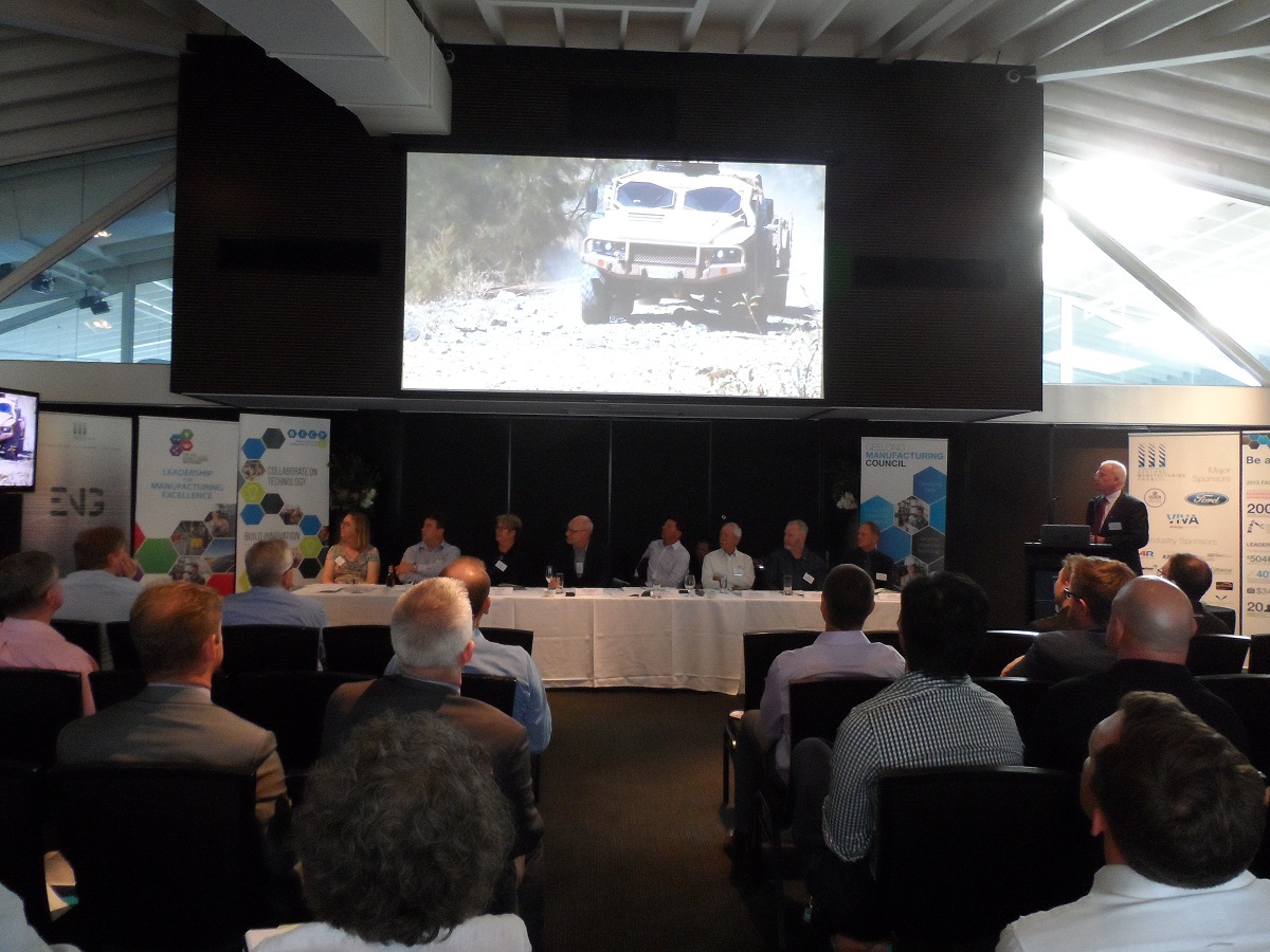 Hawkei at Geelong Manufacturing Council AGM